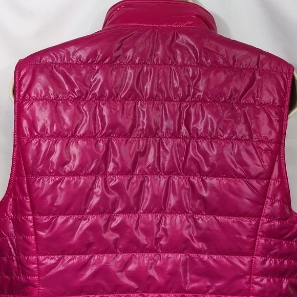 Talbots Quilted Cire Primaloft Vest Sz L - Picture 9 of 13